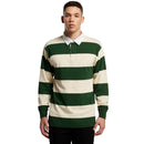 Men's Long-Sleeve Striped Rugby Shirt