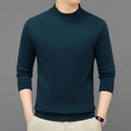 Men's Mock Turtleneck Long-Sleeve Shirt