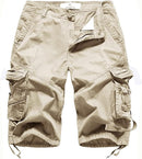 Men's Multi-Pocket Cargo Shorts