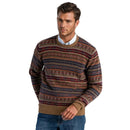 Men's Nordic Fair Isle Crewneck Sweater
