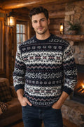 Men's Nordic Fair Isle Crewneck Sweater