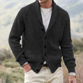 Men's Shawl-Collar Knit Cardigan
