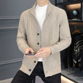 Men's Shawl-Collar Knit Cardigan