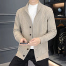 Men's Shawl-Collar Knit Cardigan