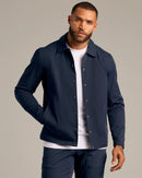 Men's Snap-Front Coach Jacket