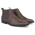Men's Suede Slip-On Chelsea Boots