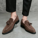 Men's Suede Tassel Loafers
