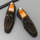 Men's Suede Tassel Loafers