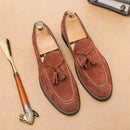 Men's Suede Tassel Loafers