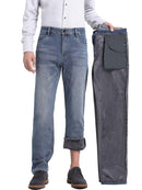Men's Thermal-Lined Stretch Jeans