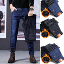 Men's Thermal-Lined Stretch Jeans
