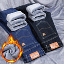 Men's Thermal-Lined Stretch Jeans