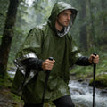 Men's Waterproof Hiking Rain Poncho