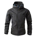 Men's Winter Autumn Softshell Fleece Jackets Windproof Outdoor Fishing Hiking Hu