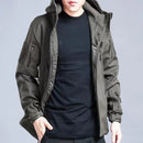 Men's Winter Autumn Softshell Fleece Jackets Windproof Outdoor Fishing Hiking Hu