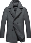Men's Wool-Blend Pea Coat