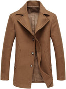 Men's Wool-Blend Pea Coat