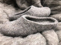 Men's Wool Felt Slippers