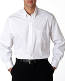 Men's Wrinkle-Free Oxford Dress Shirt