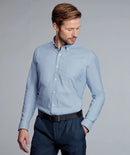 Men's Wrinkle-Free Oxford Dress Shirt