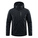 Mens Jacket Waterproof Mens Outdoor Waterproof Jacket Windproof Hoodie Coats Lig