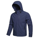 Mens Jacket Waterproof Mens Outdoor Waterproof Jacket Windproof Hoodie Coats Lig