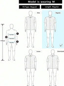 Mens Solid White Long Sleeve Dress Shirt Slim Fit Button Down Formal Business Ca