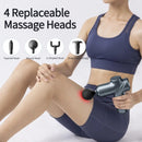 Mini Deep Tissue Massage Gun with 4 Heads