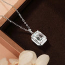 Moissanite Solitaire Pendant Necklace