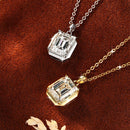 Moissanite Solitaire Pendant Necklace