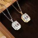 Moissanite Solitaire Pendant Necklace