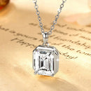 Moissanite Solitaire Pendant Necklace