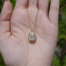 Moissanite Solitaire Pendant Necklace