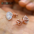 Moissanite Stud Earrings