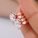 Moissanite Stud Earrings
