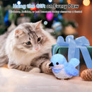 Motion-Activated Chirping Bird Cat Toy