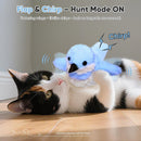 Motion-Activated Chirping Bird Cat Toy