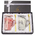 Mr and Mrs Marble Mug Gift Set