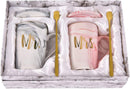 Mr and Mrs Marble Mug Gift Set