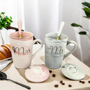 Mr and Mrs Marble Mug Gift Set