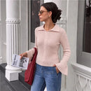 MsChuh Women's Jumper All-match Loose Simple Style Sweater Comfortable Winter Cl