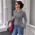 MsChuh Women's Jumper All-match Loose Simple Style Sweater Comfortable Winter Cl
