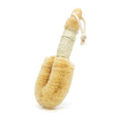 Natural Sisal Dry Body Brush, Wooden Handle
