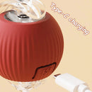 New Cat Interactive Ball Toy Automatic Rolling Ball Faux Tail Rechargeable Smart