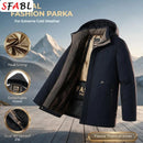 New Winter Parkas Men Jackets Keep Warm Hooded Jackets Winter Coats with Removab