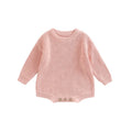 Newborn Baby Knit Long Sleeve Sweater Romper Jumpsuit Autumn Winter