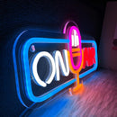 On Air Neon LED Sign, USB Powered Wall Decor
