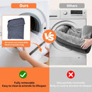 Orthopedic Dog Beds Dark Grey Pet Sofa Cushion with Removable Machine Washable C
