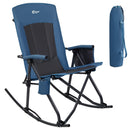 Outdoor Camping Rocking Chair with High Back