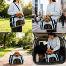 Pet Carrier Backpack: Breathable Mesh Design For Small Dogs & Cats, Ventilated T